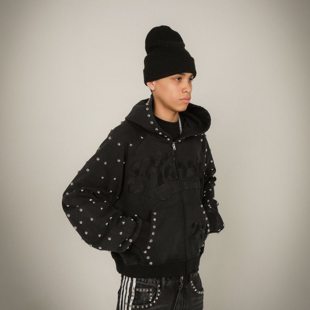 KASSIG RIVET ZIPUP